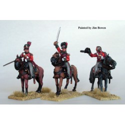 Mounted British Colonels